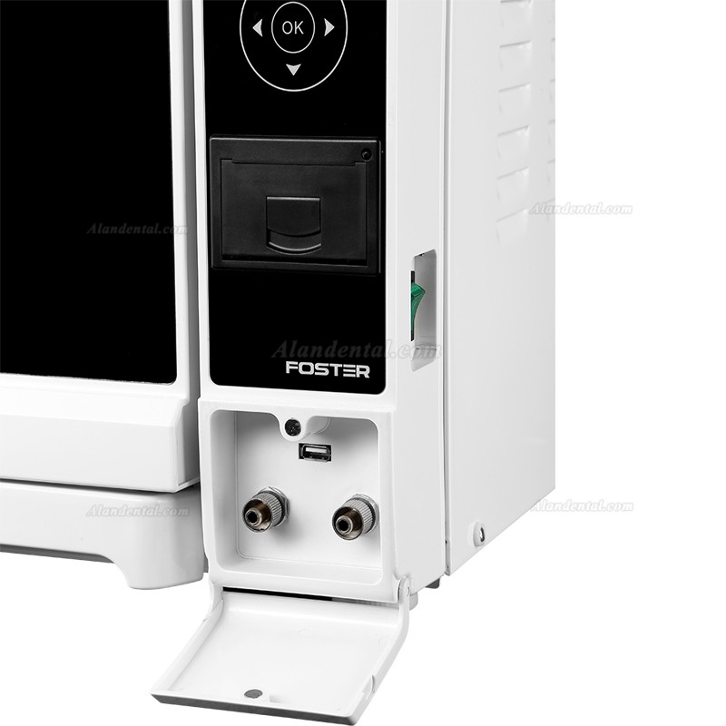 Fomos Foster 8/12L Table Top Autoclave Steam Sterilizer Class B with Printer